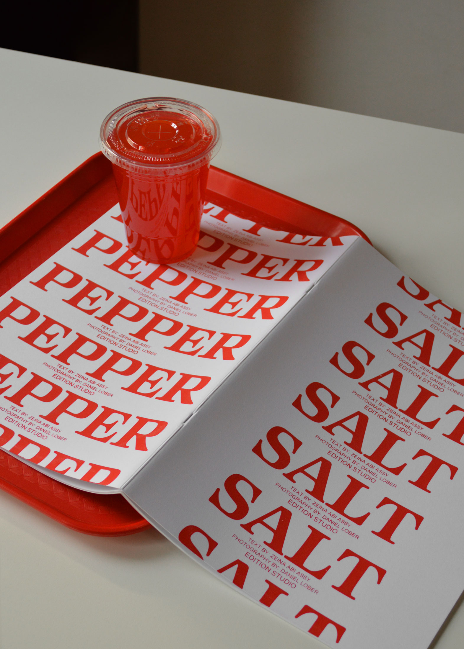 完売‼️ Salt and Pepper - Logo Tote